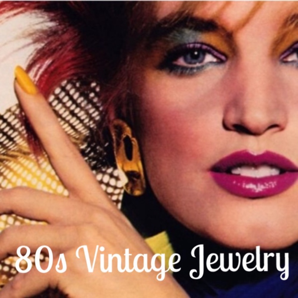 VINTAGE 80s JEWELRY